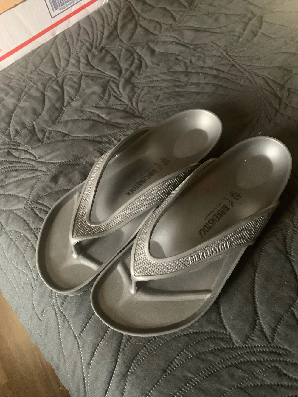 Birkenstock Honolulu EVA Thong Sandals in Lightweight Gray